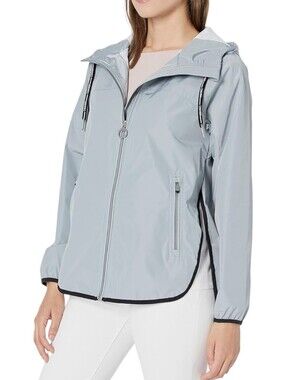 CALVIN KLEIN “Spectator” Rain Jacket - Performance Grey Outerwear Size Small